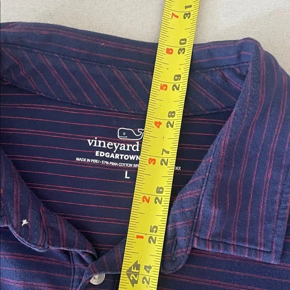 Vineyard Vines Men's Dark Blue Polo Shirt - Picture 7 of 8